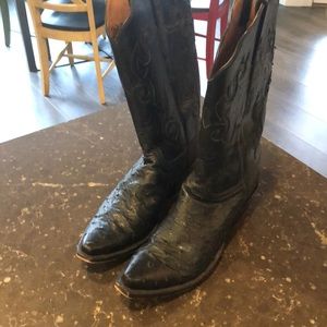 Lucchese Women’s Ostrich Boots Excellent condition. Size 9.